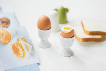 boiled eggs for breakfast
