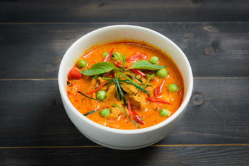 Panaeng curry with pork