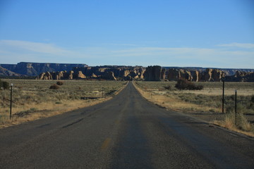 road to go to Acoma