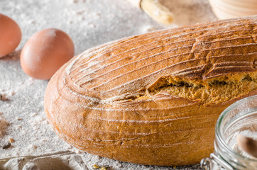 Sourdough bread cumin