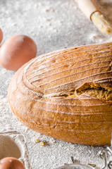 Sourdough bread cumin