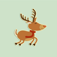 merry christmas deer