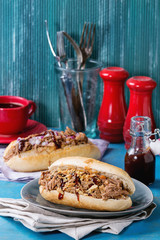 Pulled pork sandwiches