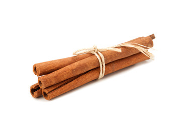 closeup Cinnamon stick