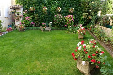 French classical garden