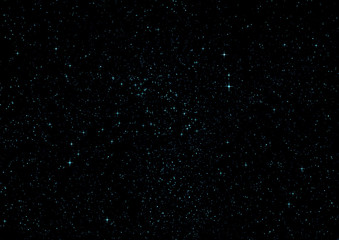 galaxy in a free space