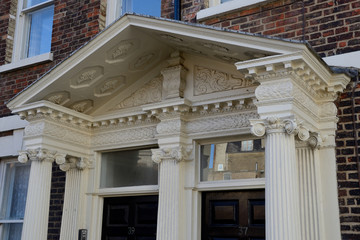 A fragment of the building