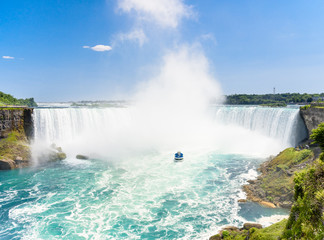 Fototapeta na wymiar Horseshoe Fall, Niagara Falls, Ontario, Canada