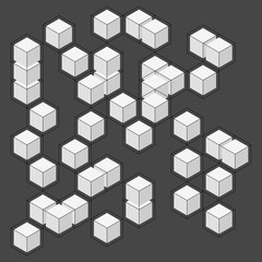 Abstract vector cubes
