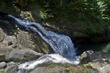 unterste Stufe der Concord Wasserfälle