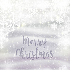 Beautiful abstract snowflake Christmas background