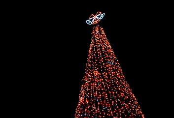 Christmas tree in Jaffa. Israel