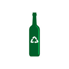 Isolated recyclable icon