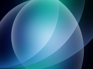  Blue and Green smooth twist light lines background