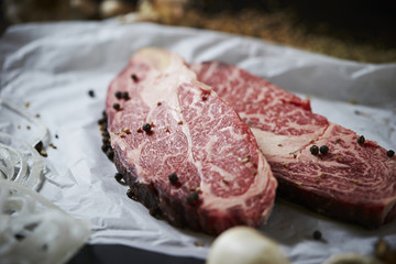 Aged beef