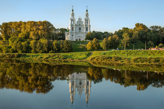Saint Sophia Cathedral church. Polotsk city, Belorussia