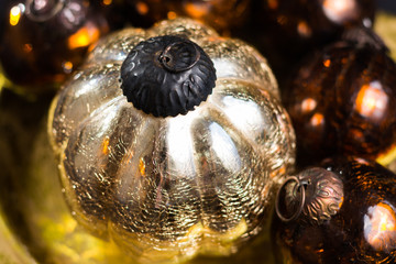 Handmade glass heavy ball for christmas tree
