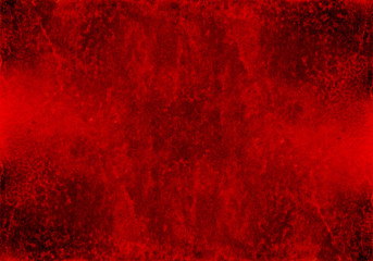 Abstract deep red grunge watercolor background.