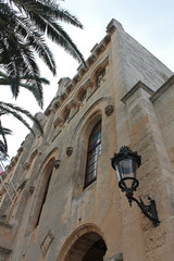 Old historic  building in Menorca