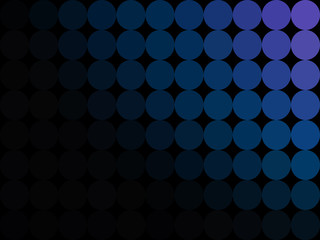 Gradient low poly circle style vector mosaic background