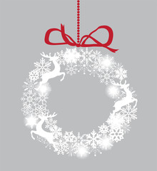 Vector Christmas Wreath