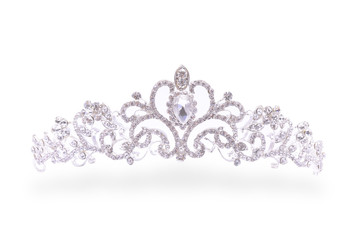 tiara on a white background - 128293443