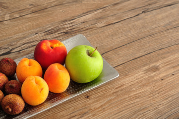 A variety of fruits