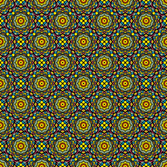 Colorful mosaic seamless pattern background