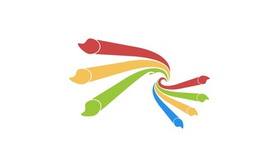 Sorrel Horse Vector Illustration in Flat Design