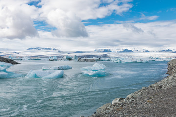 Jokulsarlon Icebergs
