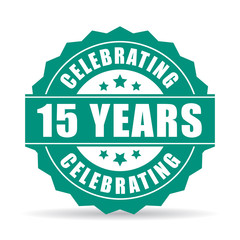 15 years anniversary celebrating icon