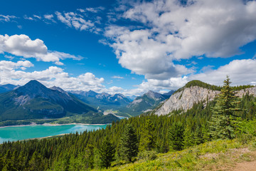 Fototapeta premium Barrier Lake, Kananaskis Country Alberta Canada
