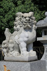 大神神社の狛犬（福岡市）