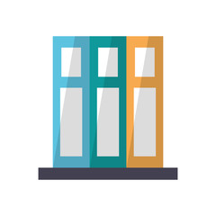 set book folder office elements design vector illustration eps 10