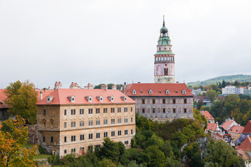 Obraz premium Cesky Krumlov, South Bohemia, Czech Republic