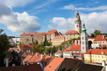 Fototapeta premium Cesky Krumlov, South Bohemia, Czech Republic