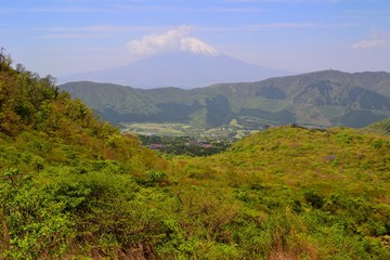 初夏の富士山