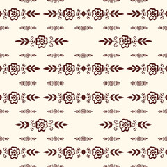 Mehendi pattern illustration