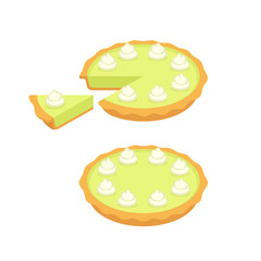 Key lime pie