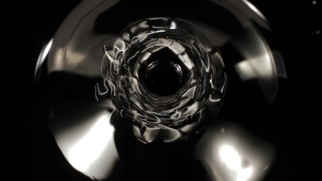 Ferrofluid. Beautiful forms.
