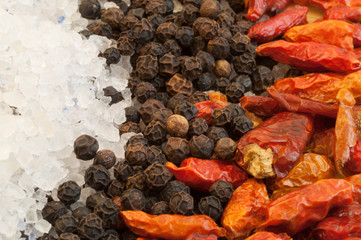 beautirul macro of spices