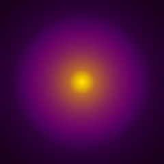 Dark Purple to Yellow Gradient Background