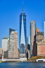 Fototapeta premium Krajobraz Nowego Jorku na Manhattanie