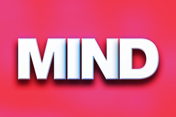 Mind Concept Colorful Word Art