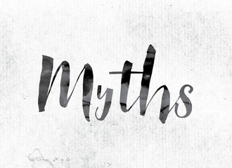 Myths Concept Painted in Ink