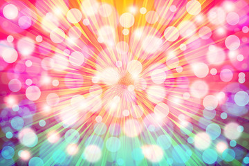 Colorful bokeh background