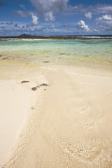 Seychelles Beach Silhouette