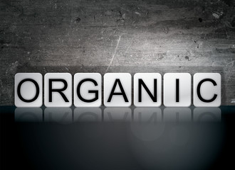 Organic Tiled Letters Concept and Theme