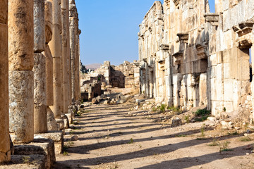 Fototapeta premium Apamea houses Syria