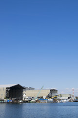 Fototapeta premium 川のドック